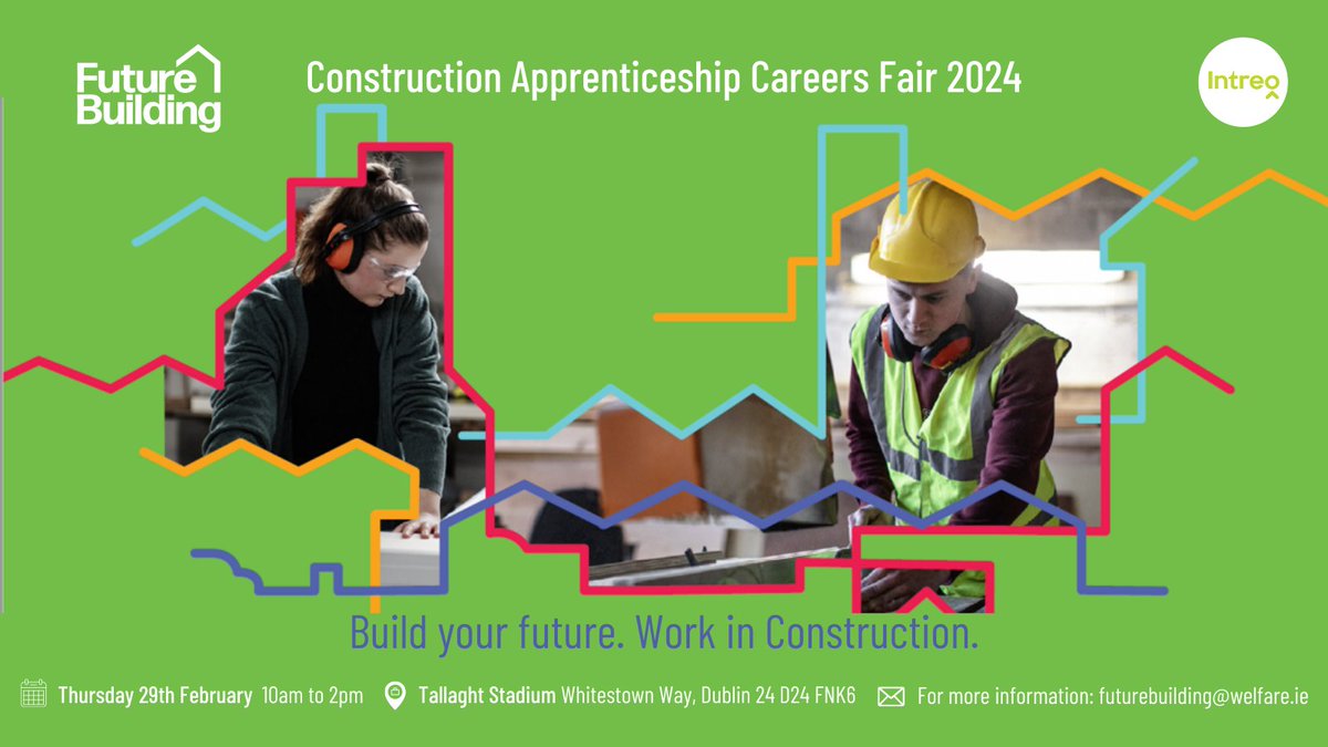 The #Construction #Apprenticeship #Careers #Fair is open for anyone interested in construction related apprenticeships. Join us on the day. To register for tickets: tickettailor.com/events/futureb……… #FutureBuilding #Construction #Apprenticeships #generationapprenticeship