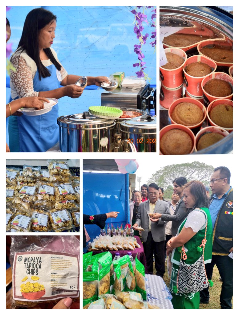 yadavVish21_IAS's tweet photo. #WomenEmpowerment 
On auspicious 38th Statehood Day,we launched livelihood services for 3 SHGs- Mother's Kitchen Namsang, Soha and Mopaya Tapioca Chips under ArSLM
Total SHGs: 124
Households covered: 1002
Old-age SHGs: 3

Will be catering to services in all govt and public places https://t.co/JdYtaHhVFE