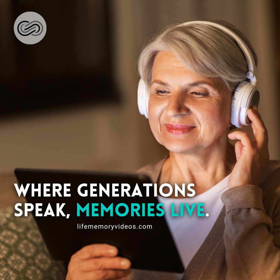 Oral Histories Revived.

Capture the voices of generations with LifeMemoryVideos. Our oral #History videos bring stories to #life , ensuring they're heard for years to come.

#OralHistories #GenerationalStories #PreservingHeritage #FamilyStories #videomemories #PreserveMemories