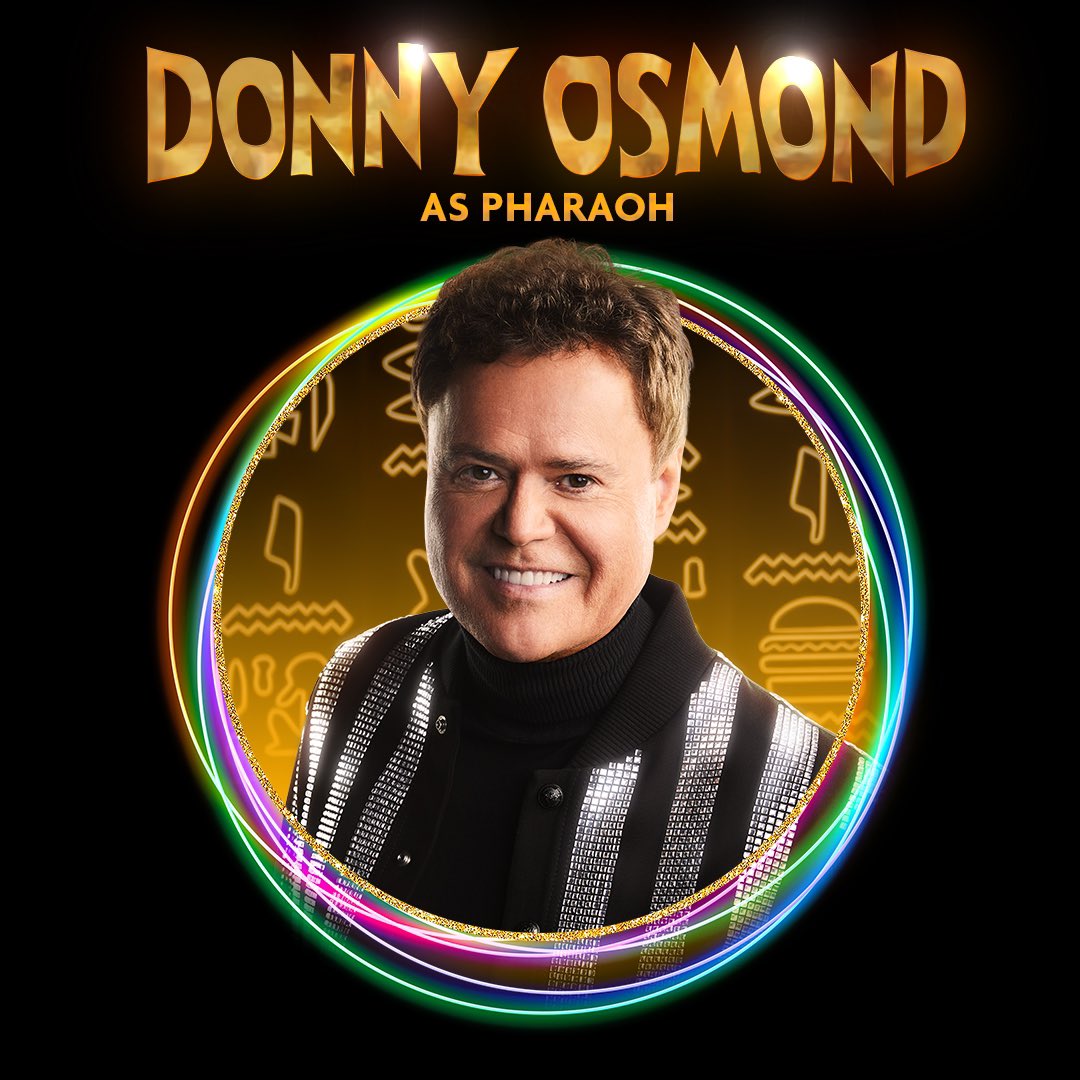 THE SMASH-HIT SPECTACLE RETURNS 🌈 We’re delighted to announce @donnyosmond will star as PHARAOH @edinplayhouse this Christmas 🤩 🎫 ATG+ on sale: NOW! 🎫 General on sale: Thu 22 Feb, 10am Don’t miss out on your dream ticket: uktour.Josephthemusical.com