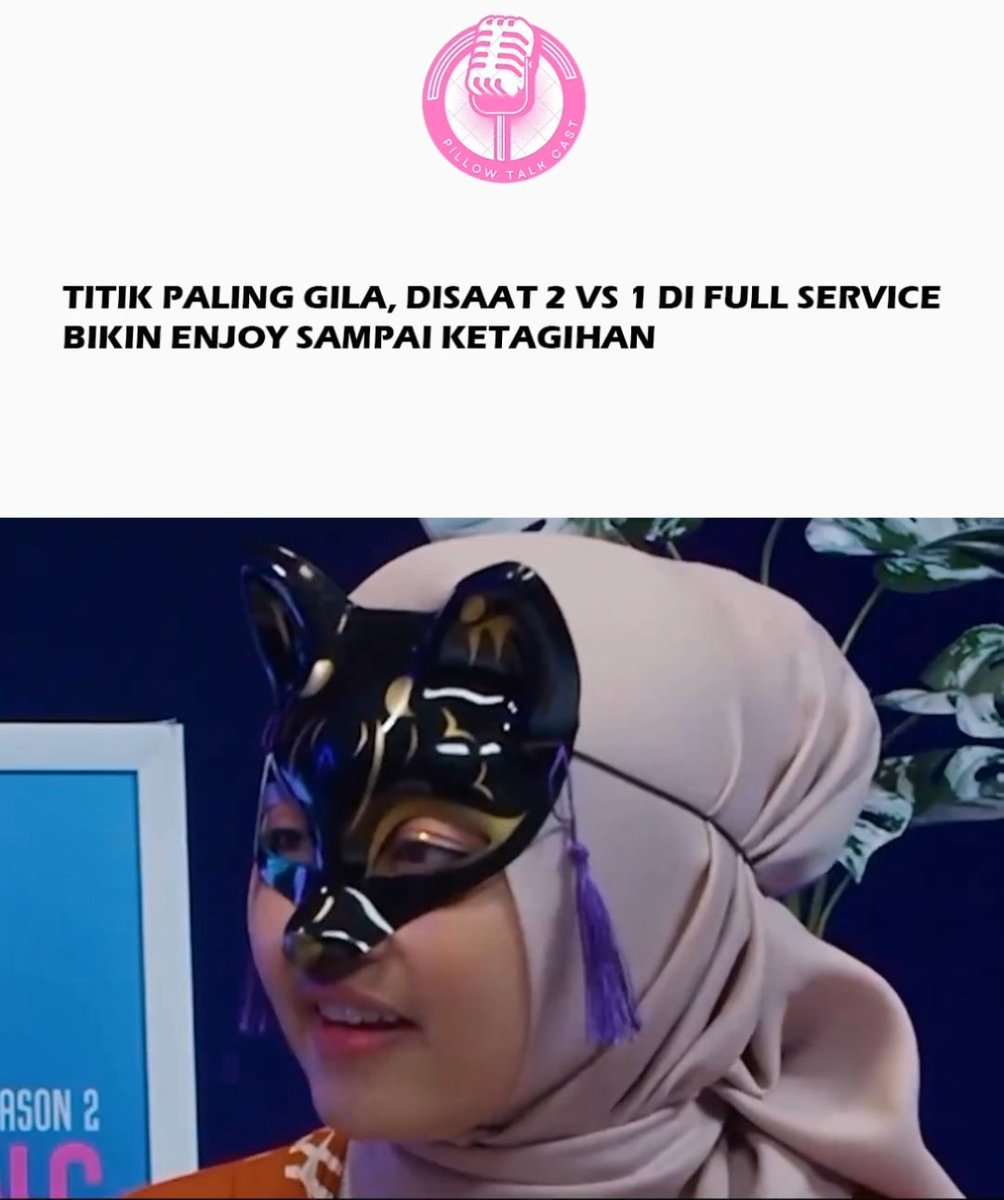 Adinda_Senja17's tweet photo. HIBURAN 18+ UNTUK MENGHIBUR WAKTU ISTIRAHAT KALIAN ✨🥰

Liat podcast ini, bikin pikiran kemana-mana 😱 https://t.co/4kLNWafoKv