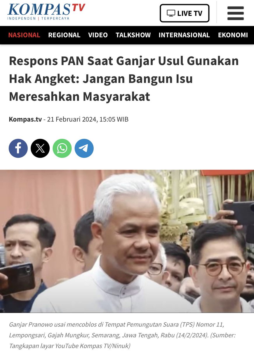 KakekHalal's tweet photo. Partai koalisi 02 mulai panik dgn Hak Angket Kecurangan Pilpres. Jelas koalisi 02 panik karena takut borok Kecurangan Pilpres dibongkar &amp; juga koalisi 02 panik karena jumlah kursi koalisi 03 &amp; 01 jauh lebih unggul kalau Hak Angket benar terjadi dalam waktu dekat. https://t.co/9DsSbhqXu1