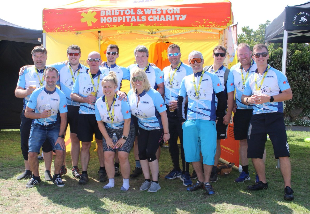 HUGE shoutout to the lovely people <a href="/MJPatchEng/">MJ Patch Engineering</a> who've got a team of 14 Rising to the Challenge again <a href="/GreatWestonRide/">Great Weston Ride</a> this Summer

Chapeau team! 👏👏👏