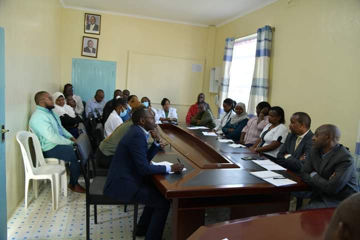NTRH early this morning held the first meeting for the post-orthopaedic camp briefings. The interdepartmental consultation sought to assess the success, gaps and opportunities for improvement not just for the camp but also for routine service delivery. 
#Thread