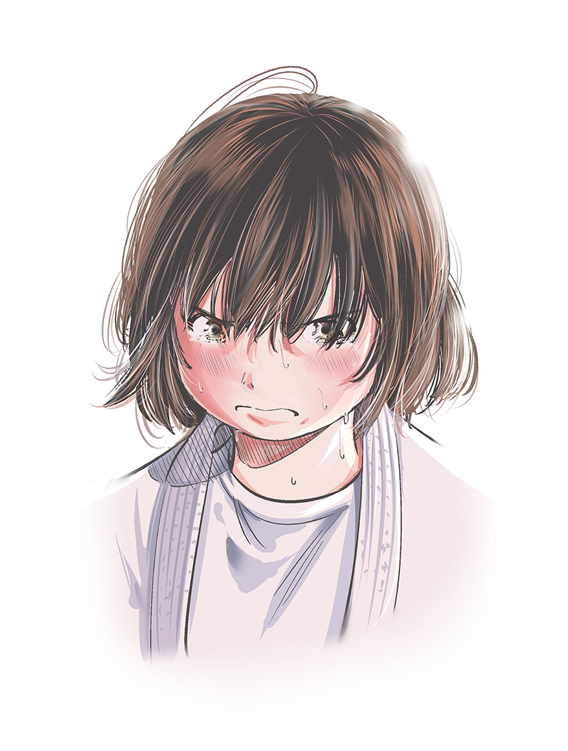 「「もういっぽん!」の連載ネームに取り組む前に描いた絵。女子柔道描くならこういう感」|村岡ユウ（もういっぽん！マンガクロス4/6）のイラスト