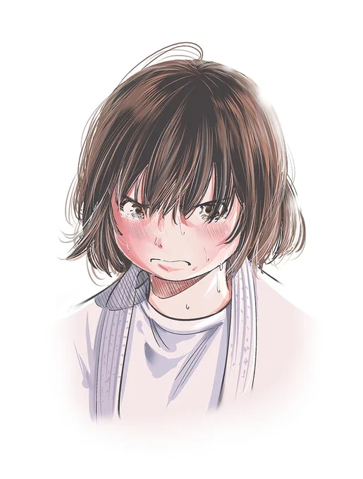 「もういっぽん!」の連載ネームに取り組む前に描いた絵。女子柔道描くならこういう感じかな、というつもりで。 