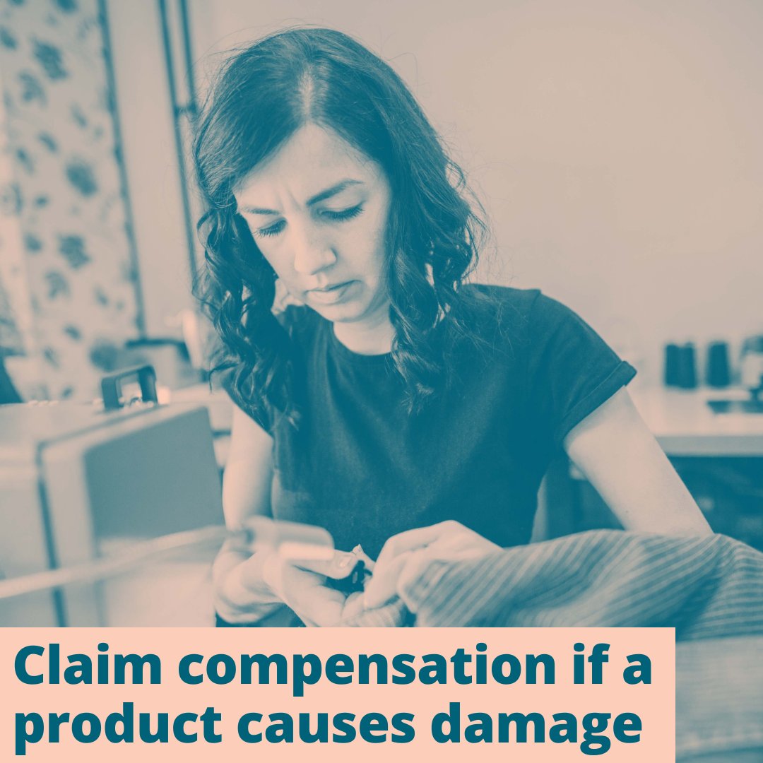 ⚠️ Have you bought something that’s unsafe?

You could get compensation if an unsafe product injures you or damages your home. 

We can help you understand your rights ⤵️
bitly.ws/3cHiV