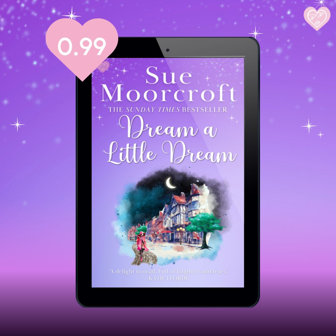 SueMoorcroft's tweet photo. What happens when Liza getting her dream means Dominic can’t fulfil his - and vice versa?

#Deeam a Little Sream is just 99p! Download it here: https://t.co/JxJzRRgdzQ https://t.co/vBhrsfTEmM