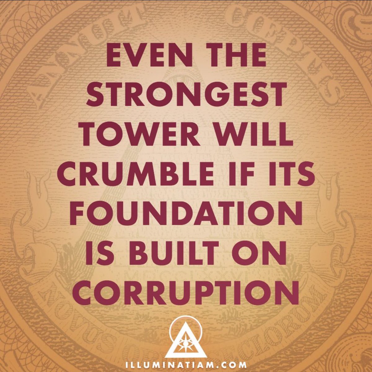 Even the strongest tower will crumble if its foundation is built on corruption. The contamination must be removed to make room for a solid bedrock. Leaders cannot lead if they forget the destination - they must be corrected, or be replaced.
Power is not a shield from justice.