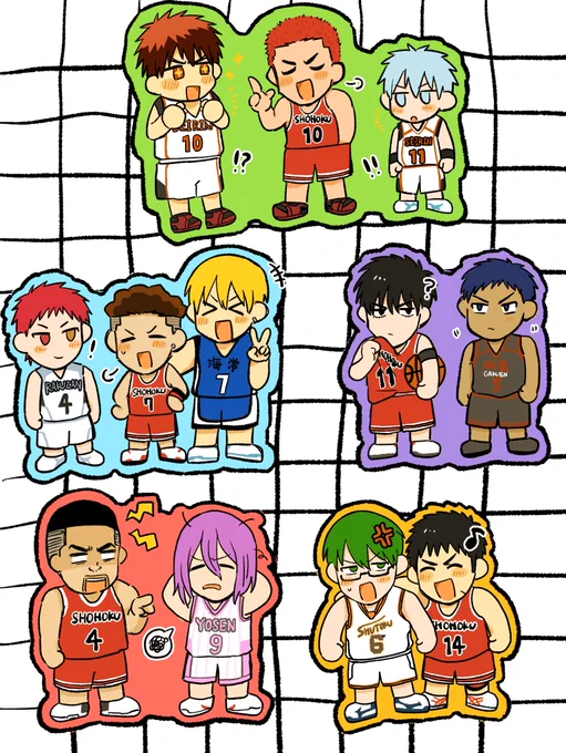 クロスオ〜バ〜🏀 