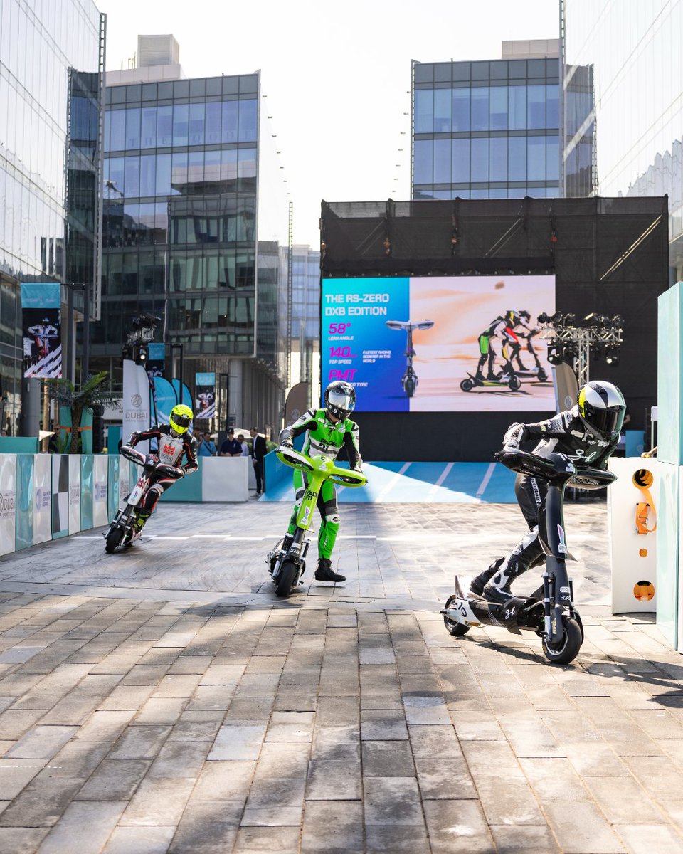 Bringing racing to the city! ⚡️

#DubaiEScooterCup