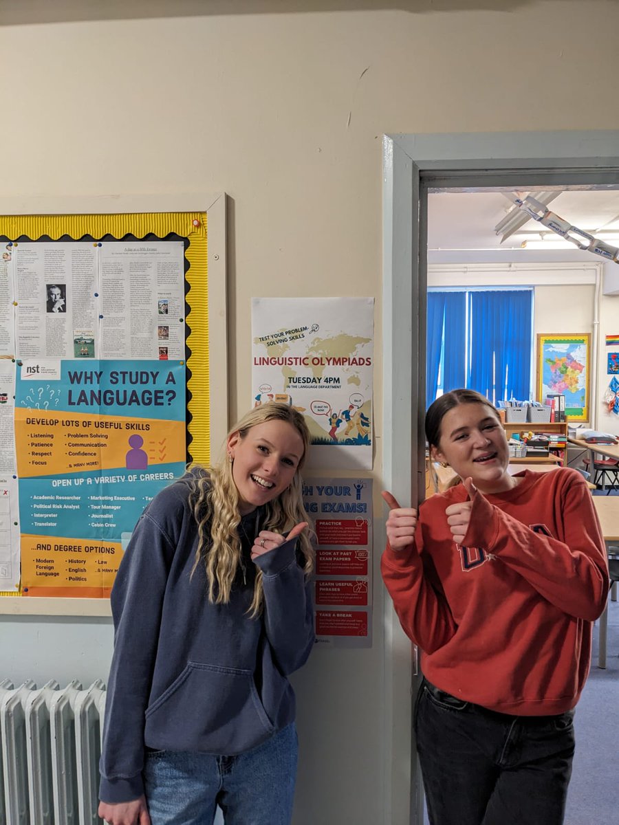 GlenalmondColl's tweet image. Our linguists hard at work taking part in the Linguistic Olympiads where they are solving problems in Old English, Warlpiri, Khmer and Xhosa.

#GlenalmondCollege #linguisticsfun #linguistics