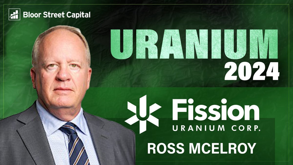 #ICYMI here is our conversation with @FissionUranium CEO Ross McElroy. Replay bit.ly/3OPsYSq