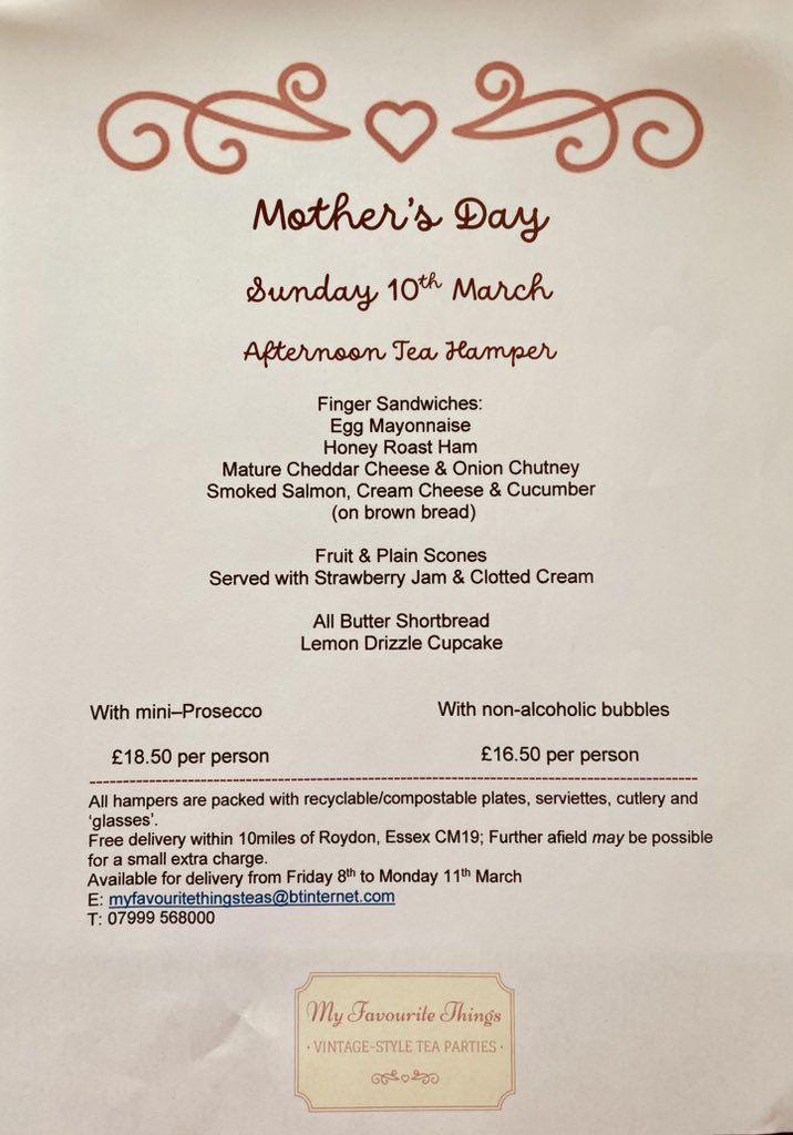 My Favourite Things: vintage afternoon teas tweet media