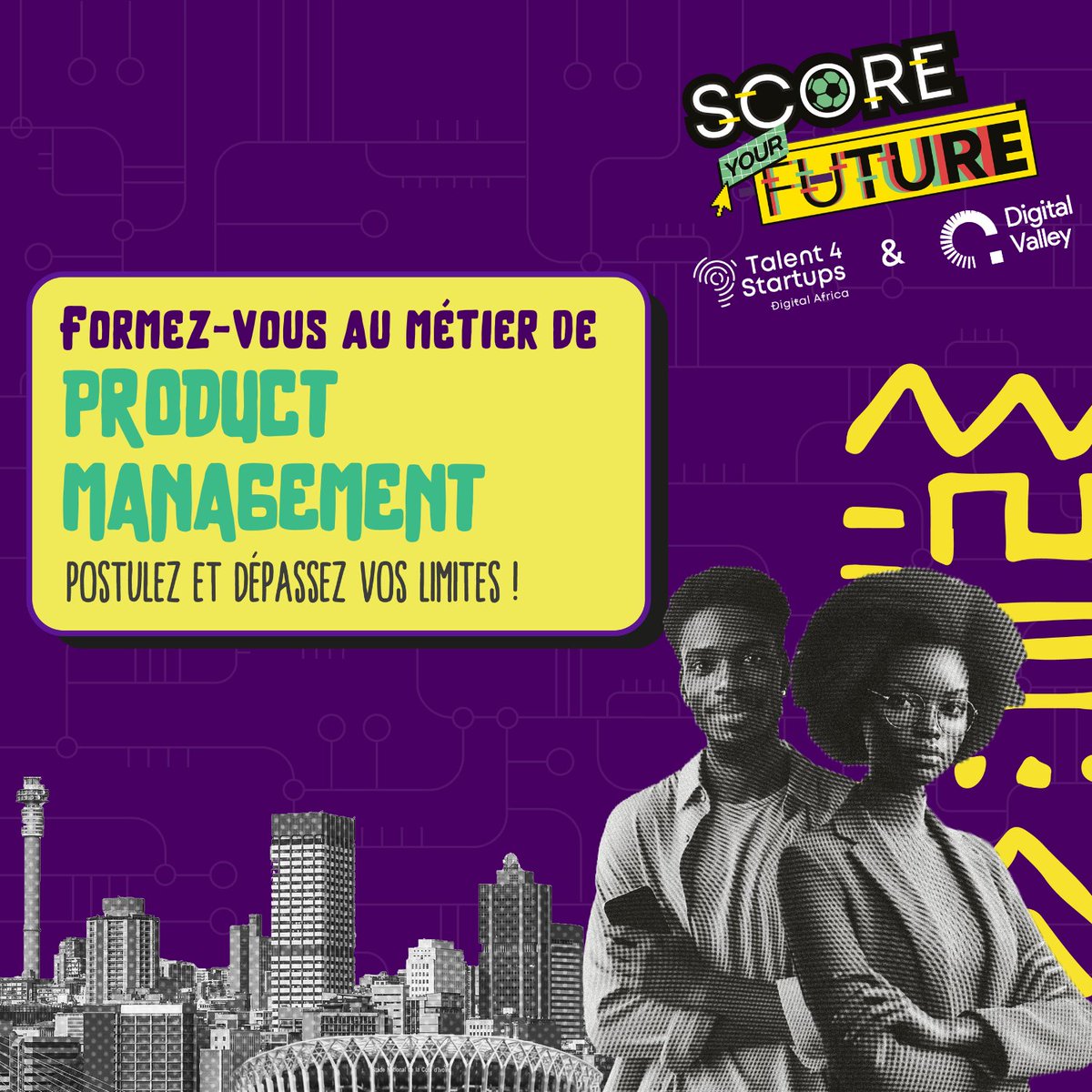🚀Encore quelques jours pour saisir cette opportunité et booster votre carrière avec la Formation en Product Management du programme #Talent4Startups.

➡️Bénin - Cameroun - Congo - Côte d’ivoire - Gabon - Guinée - RDC - Sénégal - Togo 

Pour postuler : urlr.me/QYqjP