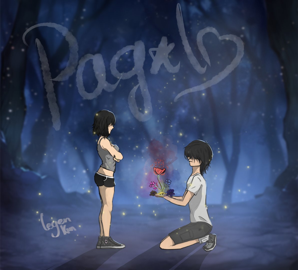LegenKun's tweet photo. "pariana", cover art for the newest song "pagal" by fuckboi reji.

#art #colonthree #fuckboireji #bluupop #legenkun #coverart https://t.co/nc9jgaxlb9