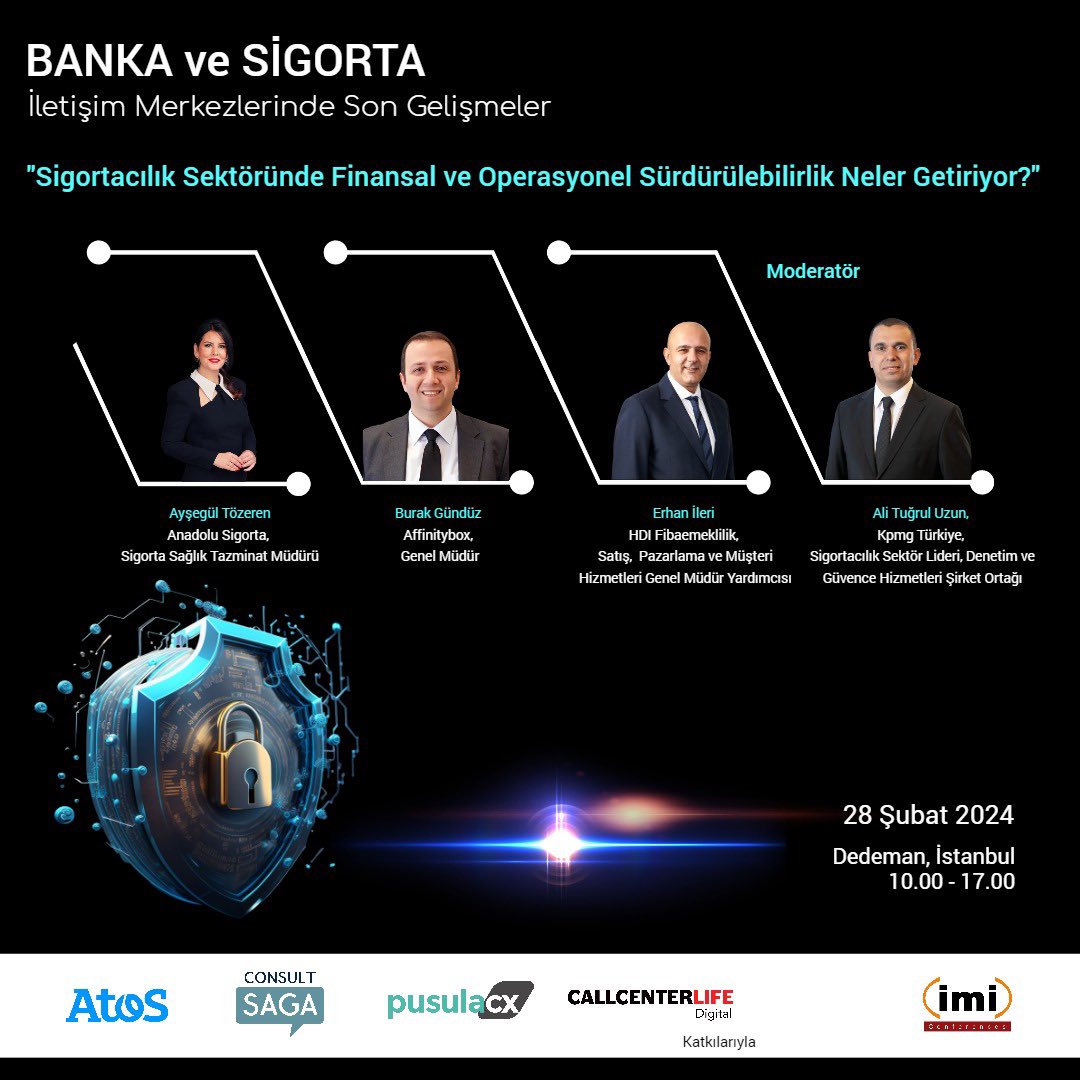 MELTEM KARATEKE (@meltemkarateke) on Twitter photo Sigortacılık Sektöründe Finansal ve Operasyonel Sürdürülebilirlik Neler Getiriyor? Yılın ilk konferansında sizi de bekliyoruz:)@imiconferences @cclifedigital #cagrımerkezi #sigortacılık #insurance <a href="/TRcallcenter/">Çağrı Merkezi Çalışanları</a> <a href="/CagrPlatformu/">tüm çağrı merkezleri platformu</a> Sigortacılık Sektöründe Finansal ve Operasyonel Sürdürülebilirlik Neler Getiriyor? Yılın ilk konferansında sizi de bekliyoruz:)@imiconferences @cclifedigital #cagrımerkezi #sigortacılık #insurance <a href="/TRcallcenter/">Çağrı Merkezi Çalışanları</a> <a href="/CagrPlatformu/">tüm çağrı merkezleri platformu</a>