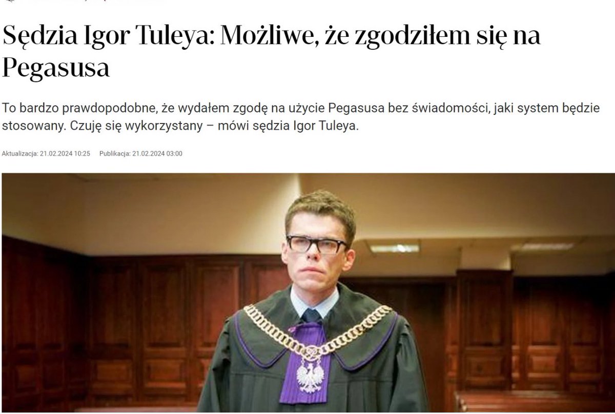 Alik_chat's tweet photo. Sędzia #Tuleja zgodził się na używanie przez służby #Pegasus.a 🙄🤣🤣🤣
@Platforma_org sTulejka na świadka koronnego!!!! https://t.co/HHiUAfRYMy