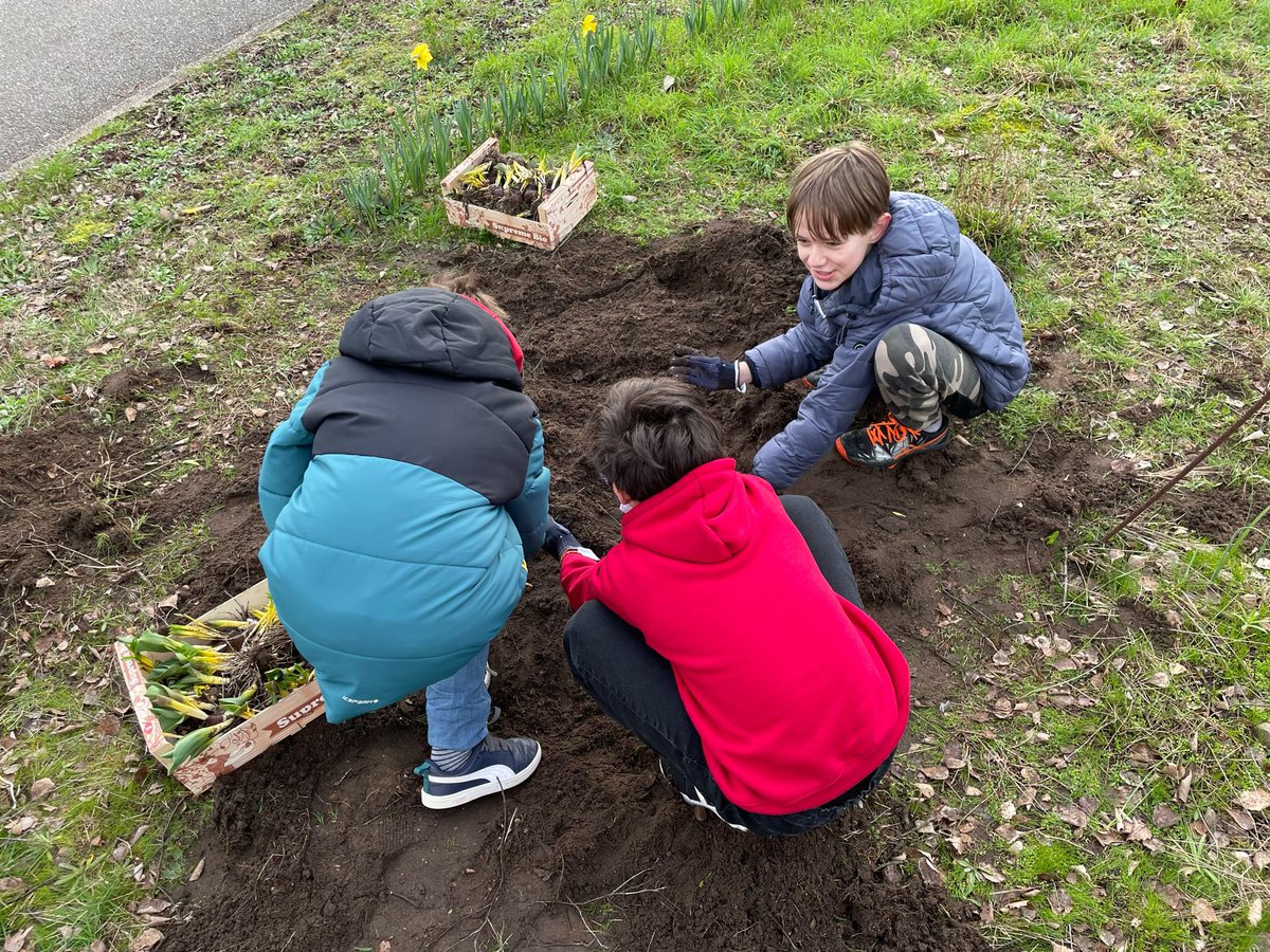 Premiers coups de pelle pour la création du jardin pédagogique du collège, initié par les Ulis et accompagné par les éco-délegués !
<a href="/acstrasbourg/">Académie Strasbourg</a>