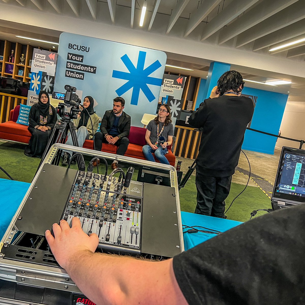 Scratch Radio (@scratchradio) on Twitter photo This morning, we’re grilling the candidates in the <a href="/BCUSU/">BCU Students' Union</a> Officer Elections 🗳️
Find out more about the people standing to lead YOUR Students’ Union in the next academic year.
🎧 scratchradio.co.uk
📺 bcusu.com This morning, we’re grilling the candidates in the <a href="/BCUSU/">BCU Students' Union</a> Officer Elections 🗳️
Find out more about the people standing to lead YOUR Students’ Union in the next academic year.
🎧 scratchradio.co.uk
📺 bcusu.com