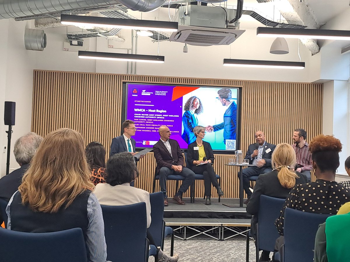 Great to be at #timetochange event focusing on action to achieve the £100Bn GVA prize from supporting inclusive business support.