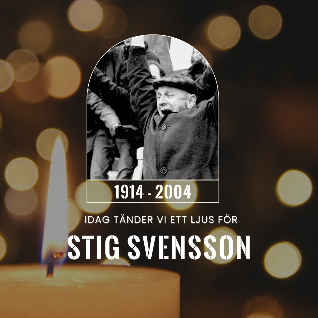 I dag tänder vi ett ljus för vår tidigare ordförande och lagledare, Stig Svensson, som på detta datum för 20 år sedan gick bort 🕯️

Ditt stora arv lever vidare och vi glömmer aldrig vad du har gjort för Östers IF ❤️💙