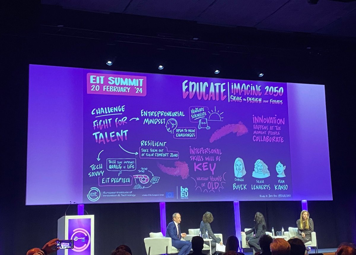 Yesterday, <a href="/MassimoBusuoli/">Massimo Busuoli</a> went to the <a href="/EITeu/">European Institute of Innovation & Technology</a> summit to explore the future perspectives of #innovation, existing KIC and the potential of #water ecosystems. It was also the opportunity to be part of discussions with a vibrant community of 2500 innovative partners.

#INNOVEIT