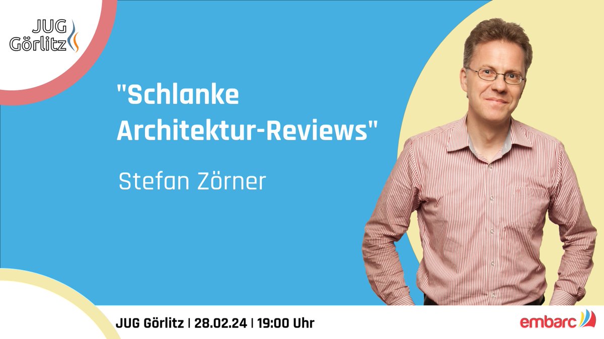 🔜🎙 Seid am 28.02. in Görlitz dabei und erfahrt von @StefanZoerner in einem interaktiven Vortrag, wie ihr euer Softwarevorhaben auf leichtgewichtige Weise bewerten könnt. Nehmt praxistaugliches Handwerkszeug zur direkten Anwendung in eurem Team mit! ➡️🔗 kurzelinks.de/tk22