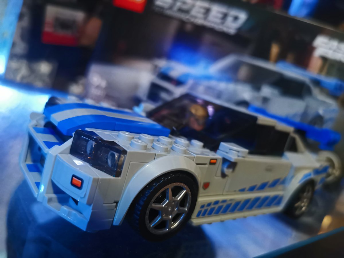 Terminado el set LEGO® Speed Champions: Nissan Skyline GT-R (R34) de Fast & Furious

#lego #PaulWalker #atodogas #fastandfurious
