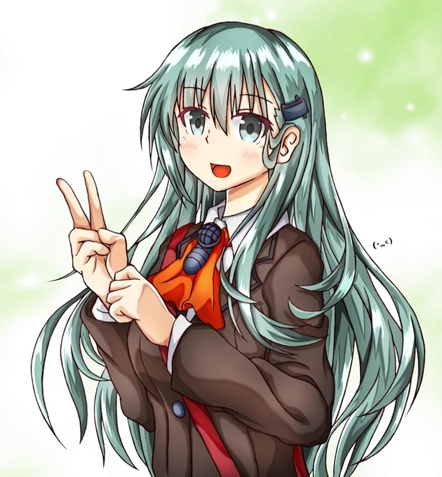 #見た人もなにか無言で鈴谷をあげる 