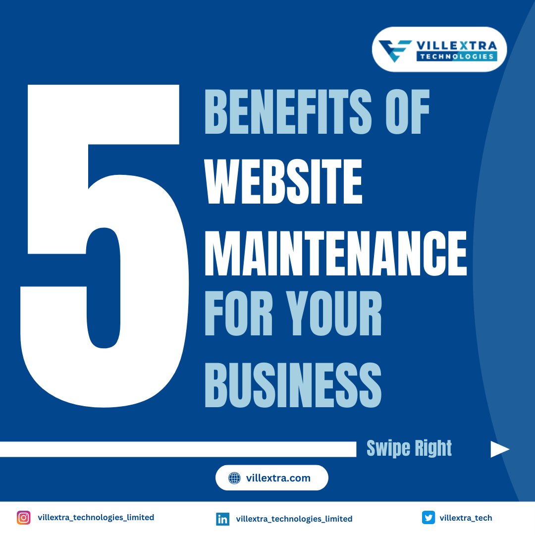 villextra_tech's tweet photo. 5 benefits of website maintenance for your business

Visit https://t.co/vOcNmnfzkd for more https://t.co/0pCnh6LZHe