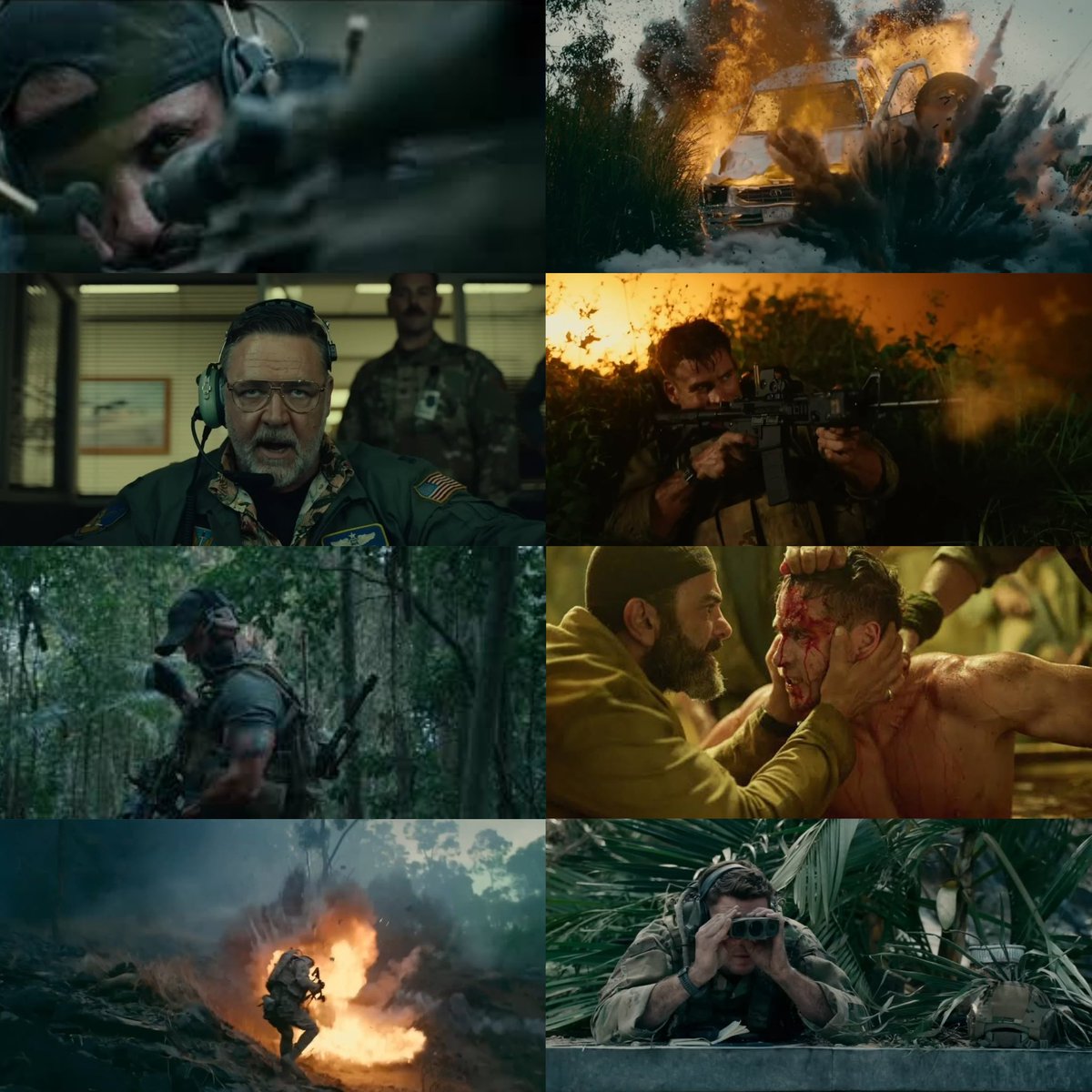 Crowe sama Hemsworth adalah combo, karena keduanya bersinar di sini!

LAND OF BAD story-wise mungkin emg generik aja ya, tp surprisingly aspek action-nya yg ngebikin ini tetep enak ditonton sampe akhir. Plus, alasanku nonton ini karena ada Milo Ventimiglia dari series This Is Us!