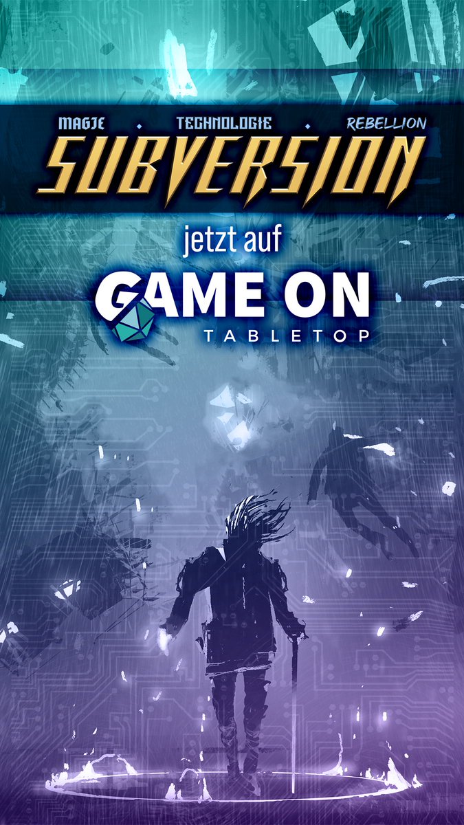 polyfeder's tweet image. 🥳🥳🥳 Um 17 Uhr gehts los! 🥳🥳🥳
🎉🎉🎉 Und um 19 Uhr gibt&apos;s ein #subversionRPG Lets Play 🎉🎉🎉
twitch.tv/lurchundlama
gameontabletop.com/cf2871/subvers…