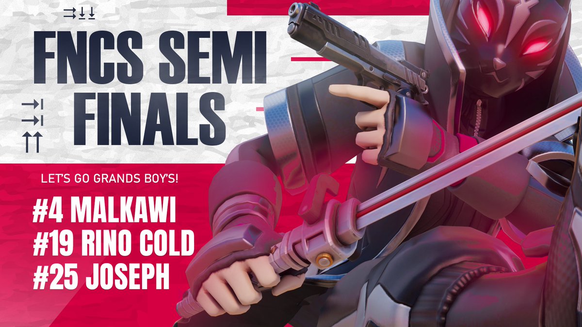 Our players who qualified for the FNCS final 🏆🤩👑
Lts Go Grands boys 🏃‍♂️🔥

#WeAreTulsa