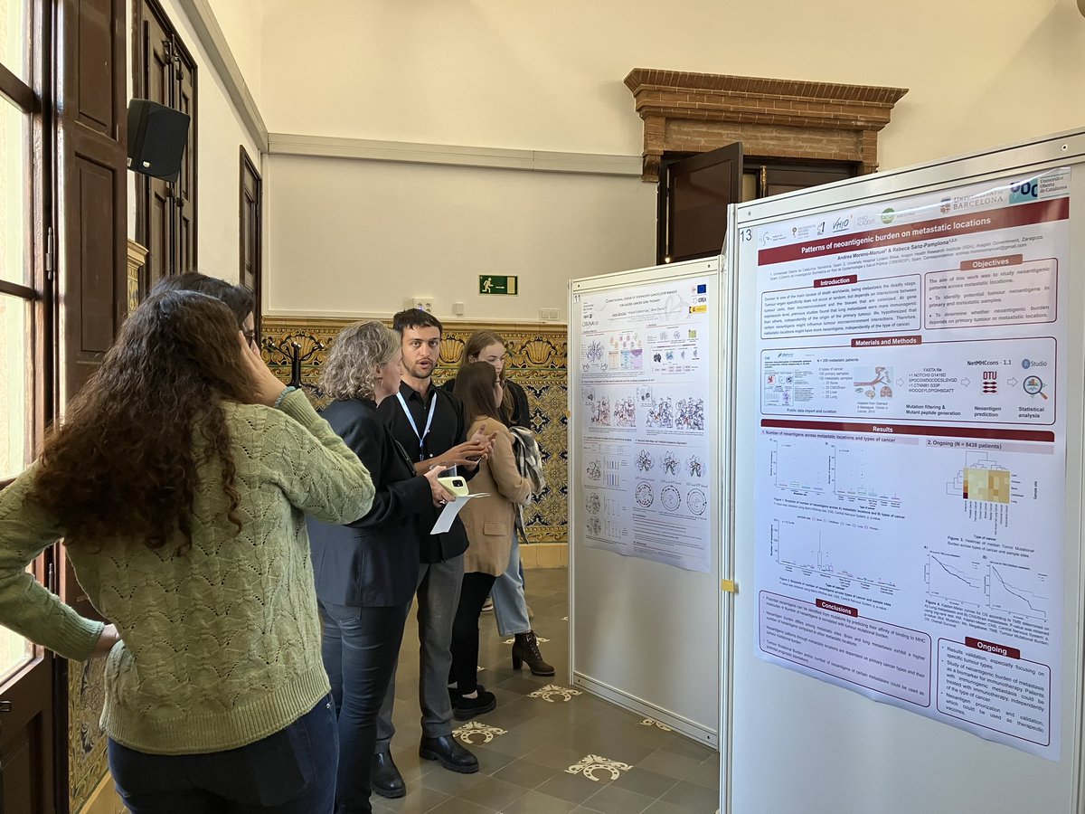 muntina74's tweet image. Poster Session! 🙌🏼 #Computational # Oncology #Masterstudents #vhioacademy @VHIO @BiBcn