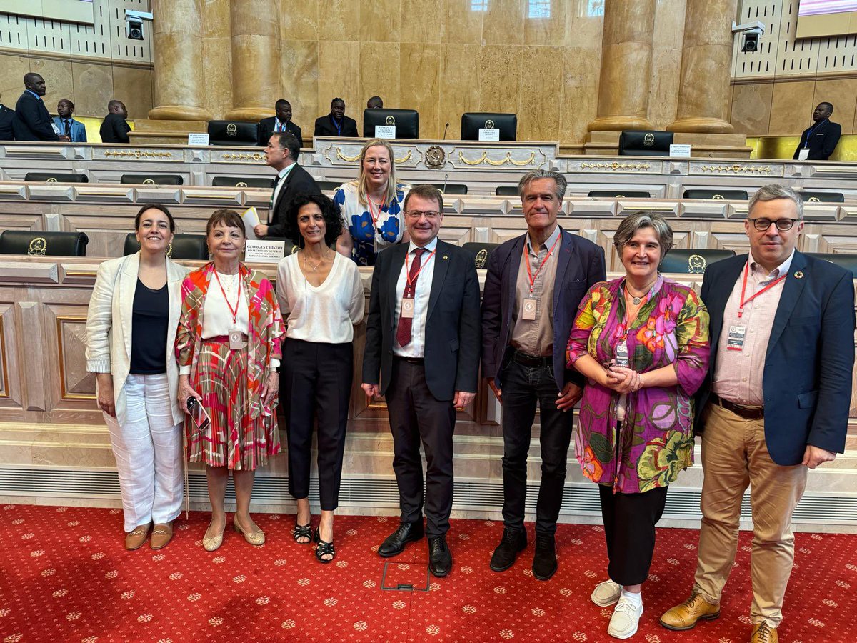 karstenlucke's tweet photo. Delegation of @TheProgressives to the #OACPSEU in Luanda, Angola. With new dynamics towards a deep and intensive partnership. https://t.co/w796gQINug