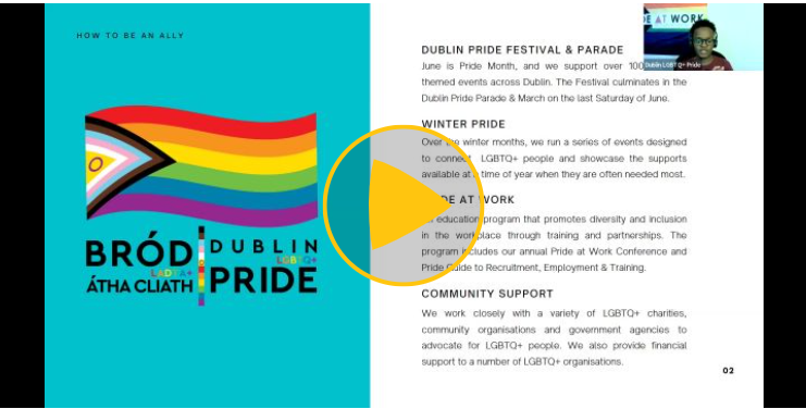 It's rainbow week @ucddublin Staff Pride Coffee Mornings are taking place across campus. Want to be an LGBTI+ ally at work? View How to be a LGBTI+ ally at Work on playback, hosted by UCDEDI x @Prideatwork @DublinPride: tinyurl.com/e6vhvewy #Pride #inclusion