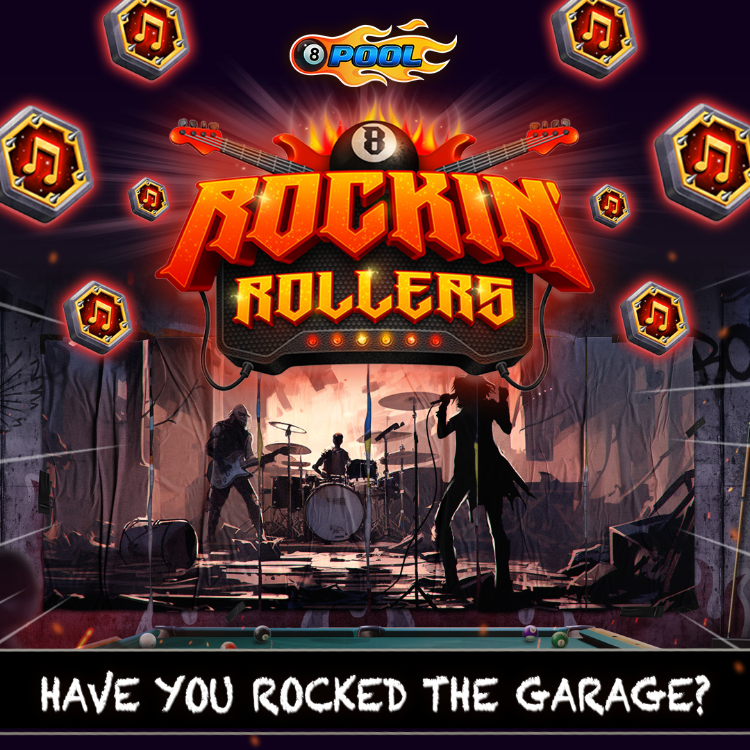 8ballpool's tweet image. ❤️ if you’ve already rocked the Garage on your way to claiming a #RockinRollersTour #AnimatedAvatar! 🎸 🎶 🎁

Play Now » mcgam.es/WbREuT

#8BallPool #RockinRollers