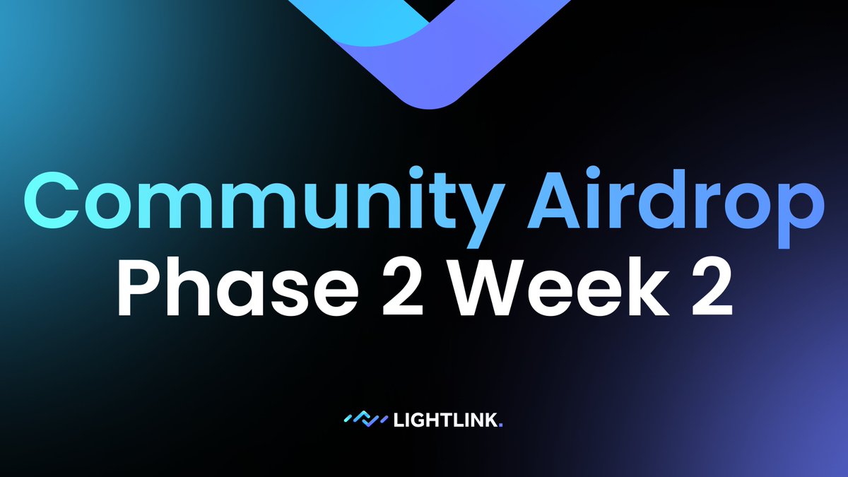 1/3 Week 2 of our Community Airdrop Phase 2 has started, and it is all about .ll domain names 🌠 - Secure your @SpaceIDProtocol .ll domain at a discount until Feb 23, 8 AM UTC. - Or grab it first-come, first-served afterward. ➡️ Get your .ll domain: galxe.com/lightlink/camp…