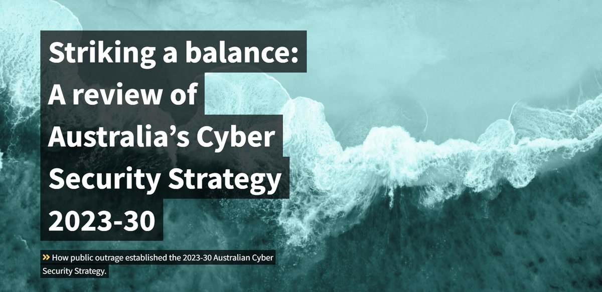 EUCyberDirect's tweet photo. 🔎Check out our latest #DirectionsBlog uncovering Australia's Cyber Security Strategy 2023-30!

In response to high-profile breaches &amp; increased public awareness, 🇦🇺's government has outlined six 🗝️ shields to enhance #cyber resilience

🌊Dive deeper here: https://t.co/8TBWKOt0U5 https://t.co/JzkhsfJyHy