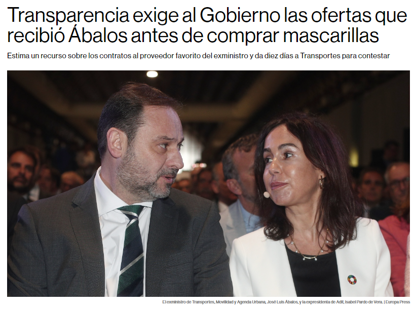 FroilLannister's tweet photo. Acaban de detener a Koldo, la mano derecha de Ábalos en una operación anticorrupción por la compra de mascarillas durante la pandemia.

¿Os acordáis de lo que os comenté en su día, en 2021, de que las compras de mascarillas del Ministerio de Ábalos , que se extendieron también al Ministerio de Marlaska, eran más que sospechosas? Pues ya están en juicio. Y quedan por revisar todavía los cientos de millones de gastos en productos de Illa, por cierto.

Este gobierno va a dejar el escándalo de los ERE en un juego de niños.
