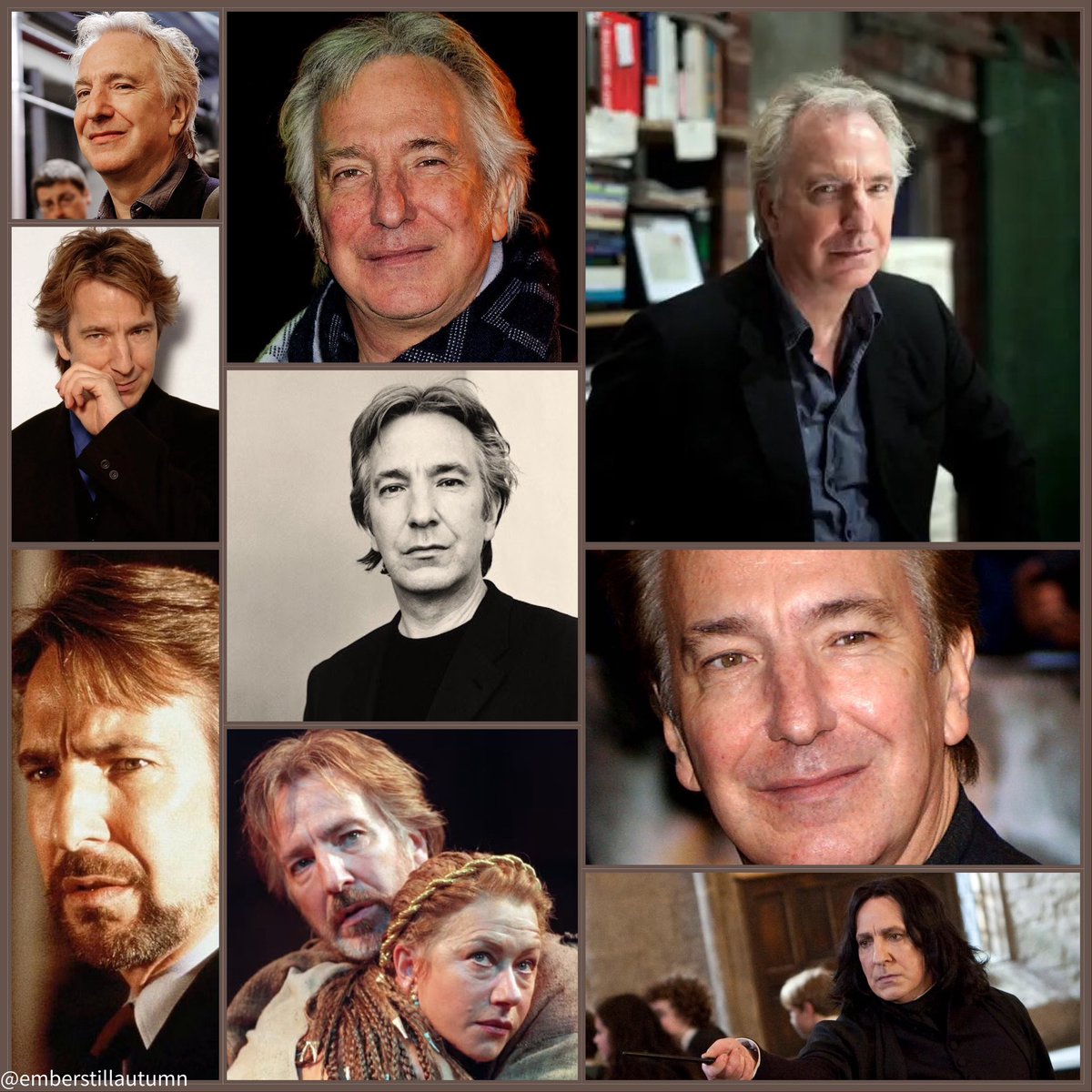 Today, we remember the much celebrated and award winning actor Alan Rickman on his birthday.

02.21.1946 - 01.14.16

In Remembrance. 

'A film, a piece of theatre, a piece of music, or a book can make a difference. It can change the world.'

#alanrickman #inremembrance