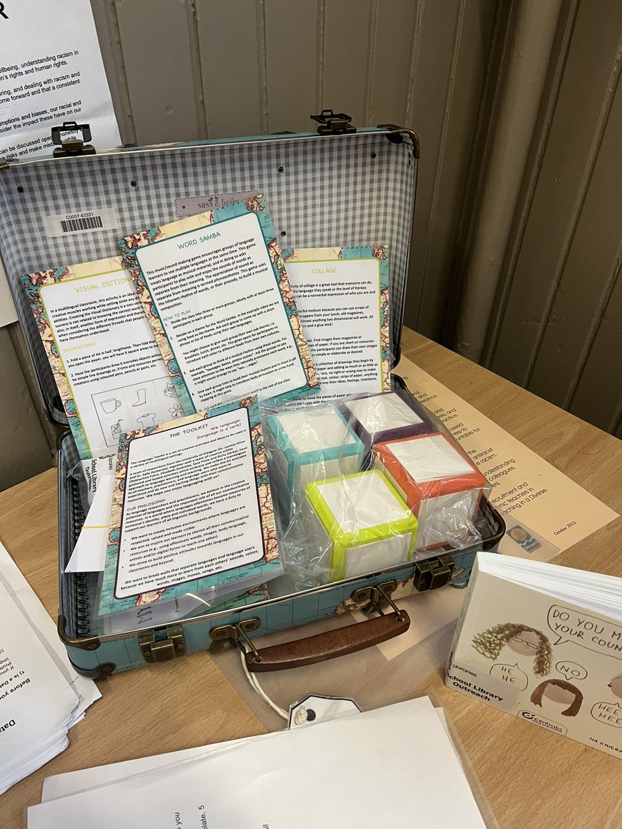 EALWOMAN (@francineeal) on Twitter photo Today I’m promoting a lovely resource for translanguaging & language identity work in your setting. Thanks to <a href="/Lavinia_Hirsu/">Lavinia Hirsu</a> & <a href="/ZachariasSally/">Sally Zacharias🇪🇺💙</a> for the Language toolkit which can be borrowed from <a href="/EALGlasgow/">EAL Service, Glasgow</a>. DM me 💁♀️ Today I’m promoting a lovely resource for translanguaging & language identity work in your setting. Thanks to <a href="/Lavinia_Hirsu/">Lavinia Hirsu</a> & <a href="/ZachariasSally/">Sally Zacharias🇪🇺💙</a> for the Language toolkit which can be borrowed from <a href="/EALGlasgow/">EAL Service, Glasgow</a>. DM me 💁♀️
