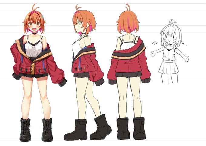 Vなのか怪しいけどバ美肉ではあると思う

 #Vtuberの三面図が見たい 