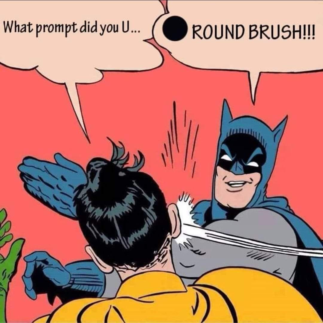 ⚫️Brush
⬛️ Brush