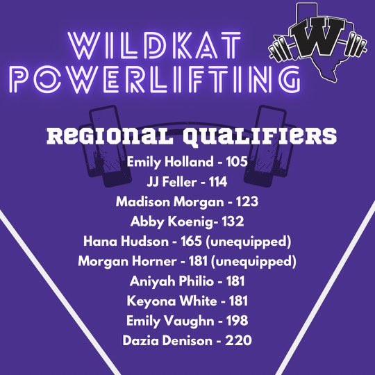 WHS Powerlifting tweet media