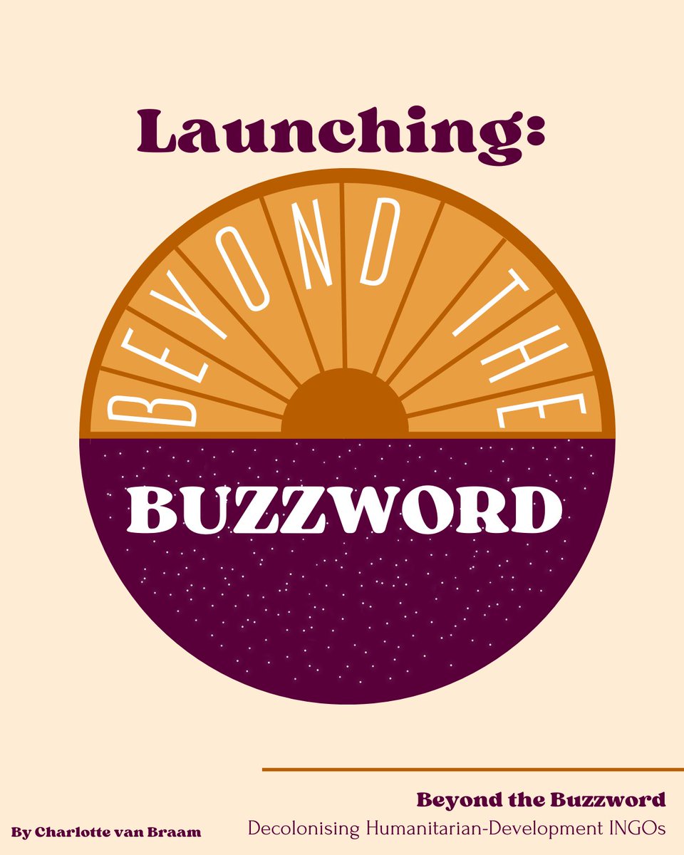 charlottevbraam's tweet photo. 📢LAUNCHING: Beyond the Buzzword: Decolonising Humanitarian-Development INGOs
 
I am very excited to launch my initiative Beyond the Buzzword: a research-based platform that aims to bust the myths that made decolonisation into a buzzword.

Interested?⬇️
https://t.co/BwswR5UaPh https://t.co/jLKBlRSoQs