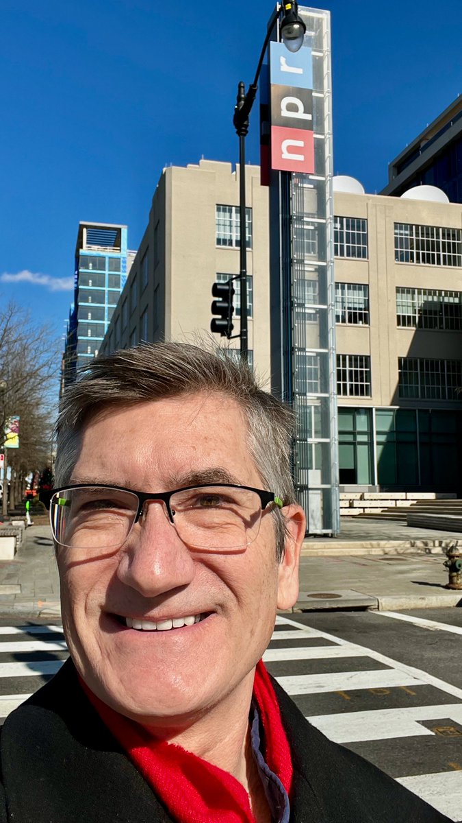 Preparing to enter the
<a href="/NPR/">NPR</a> mothership for a day of fun/education and networking with <a href="/howarduchsoc/">Cathy Hughes School of Communications</a>