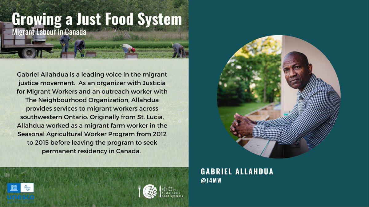 Still time to sign up for our panel discussion on migrant farm workers in Canada! Check out our speaker bios below, and come join us virtually March 1 @ 2-3:30pm EST. 
Registration here: lcsfs.bpt.me
<a href="/JennaLHennebry/">Jenna Hennebry</a> <a href="/ProfJMcLaughlin/">Janet McLaughlin</a> <a href="/j4mw/">Justice4MigrantWkers</a>

#FoodSystems #MigrantWorkers