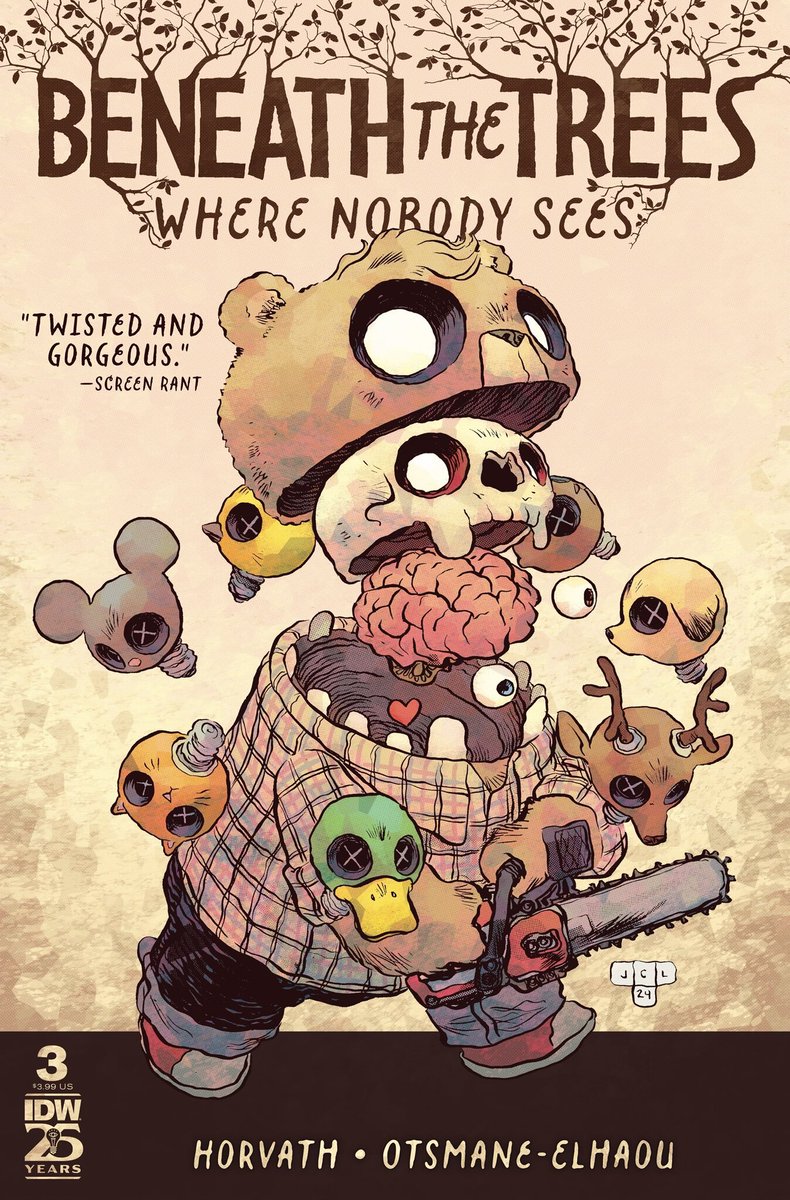 IDW Publishing (@idwpublishing) on Twitter photo <a href="/PatrickHorvath/">Patrick Horvath</a>'s hit series Beneath The Trees Where Nobody Sees continues to fly off shelves. In celebration, two issues will be reprinted with new covers! Issue 2 by @rileyrossmo1 & Issue 3 by <a href="/jesselonergans/">Jesse Lonergan</a>.
The pre-order deadline is Feb. 26 and they will go on sale April 3. <a href="/PatrickHorvath/">Patrick Horvath</a>'s hit series Beneath The Trees Where Nobody Sees continues to fly off shelves. In celebration, two issues will be reprinted with new covers! Issue 2 by @rileyrossmo1 & Issue 3 by <a href="/jesselonergans/">Jesse Lonergan</a>.
The pre-order deadline is Feb. 26 and they will go on sale April 3.